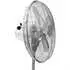Syntrox Retro Chrom Standventilator mit Oszillation