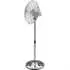 Syntrox Retro Chrom Standventilator mit Oszillation