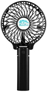 EasyAcc Handventilator Tragbarer Elektrischer Ventilator Mit Aufladbarem 18650 Akku Zusammenklappbar Ideal f&uuml;r Regenschirm H&auml;ngend