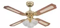 Westinghouse Princess Trio Deckenventilator (&Oslash; x H) 105 cm x 43 cm Fl&uuml;gelfarbe: