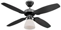Westinghouse 7870940, Westinghouse Capitol 105 cm Graphit/Schwarz