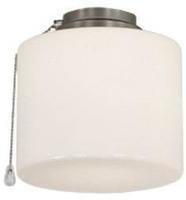 CasaFan 1B BN ZYLINDER GESCHL. Deckenventilator-Leuchte Opalglas (glänzend) Opalglas (glänzend)