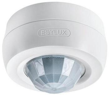 Esylux EB10430893 Aufputz Decken-Präsenzmelder 360° Weiß IP40