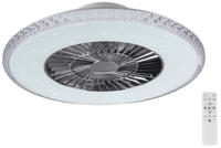 REALITY Leuchten LED Deckenleuchte "Harstad Deckenventilator" LED-Board 1 Stk.