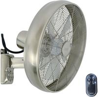 Lucci AIR 213126EU, Lucci AIR BC Wandventilator 50W (&Oslash;) 410mm Chrom Schwenkbar