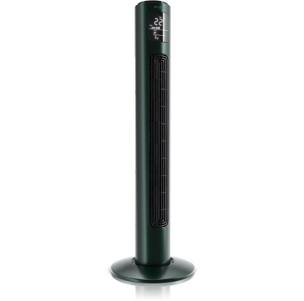 Brandson Turmventilator mit Fernbedienung, Display & Oszillation Lüfter racing green grün