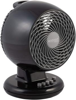 Iris Ohyama Black IRIS, leiser Ventilator Woozoo by Ohyama, PCF-M18, schwarz, 32 W, 23 m2, Kunststoff, qm