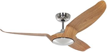 CasaFan Design Talos 135cm Chrome Oak