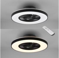REALITY Leuchten LED Deckenleuchte "Halmstad Deckenventilator" LED-Board 1 Stk.