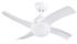 sygonix Deckenventilator (Ø x H) 910mm x 370mm Flügelfarbe: Weiß Gehäusefarbe (Details): Weiß