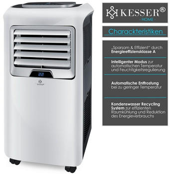 KESSER® Klimaanlage Set Split - mit WiFi/App Funktion Klimagerät