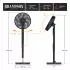 Brandson Standventilator mit DC-Motor