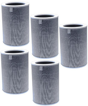 vhbw HEPA-Ersatzfilter für Xiaomi Mi Air Purifier 2H / 2S / 3H / Pro / 2 / 3 / 2C / 3C (5 Stk.)