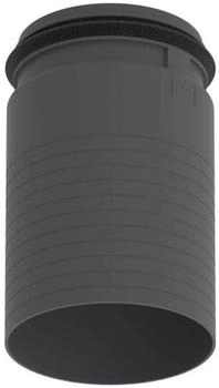 Zehnder ComfoCase Verlängerung DN125 für TVA und CLRF, 160mm, schwarz Polymer (990326137)