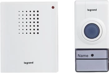 Legrand Funkklingel-Set ECO mit 50m Reichweite, 32 Melodien, IP44, weiß (094250)