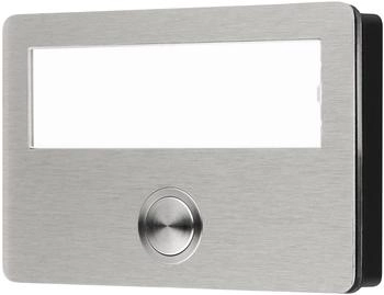 Grothe Etagenplatte Klingel mit Namensschild Edelstahl ETA 640 LED (55640)