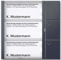 Tastenmodul TM 612-3 AG anthrazitgrau (210004999-00)