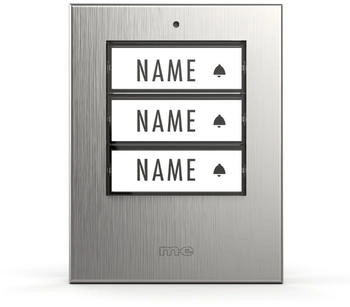 M-E Modern Electronics m-e KTF-3 EG für 3-Familienhaus Namensschilder + Beleuchtungsautomatik (41428)