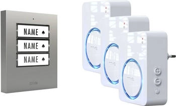 M-E Modern Electronics m-e BELL-523 AC Silber Erweiterbare Steckdose (100168)