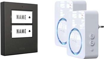 M-E Modern Electronics m-e BELL-522 AC Edelstahl Anthrazit Erweiterbare (100152)