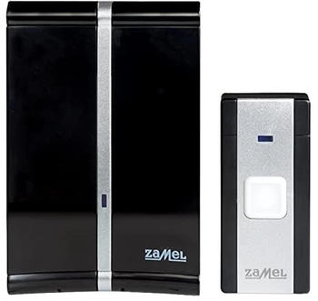 Zamel SUNDI Klingel Haustür Kabellos Drahtlos Batteriebetrieben Kunststoff Metall PICO ST-915