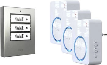 M-E Modern Electronics m-e BELL-523 AC Edelstahl geb&uuml;rstet Erweiterbare (100171)