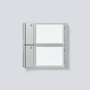Siedle TM 700-2-0 SM Ruftasten Silber-Metallic (210011963-00)