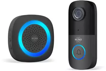 Elro DV2000IP Video-T&uuml;rklingel Full HD Nachtsicht WLAN (DV2000IP)