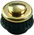 Unitec Einbau-Taster Messing vergoldet (40781)