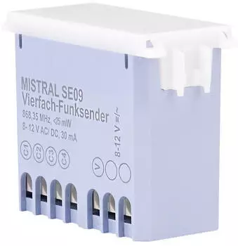 Grothe MISTRAL SE09 Vierfach-Funksender 868.35MHz IP54 (43004)