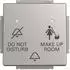 Busch-Jaeger Klingeltaster 2029/12 UC-83 DND/MUR 24V aluminiumsilber (2CKA001751A3232)