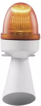 Grothe HUPE BZ 6301 Kombi-Hupe 240V AC, orange (31271)