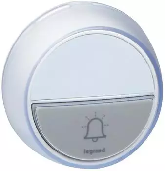 Legrand Klingeltaster Komfort-Set Weiß IP44 (094278)