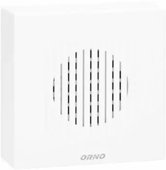Orno RINGIL Mini AC Funkklingel außen, wasserdicht, mechanischer Gong, 30-80dB, 230VAC