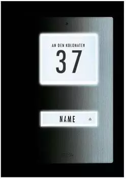 M-E Modern Electronics Klingeltaster f&uuml;r 1-Familienhaus (KT 1-EG)
