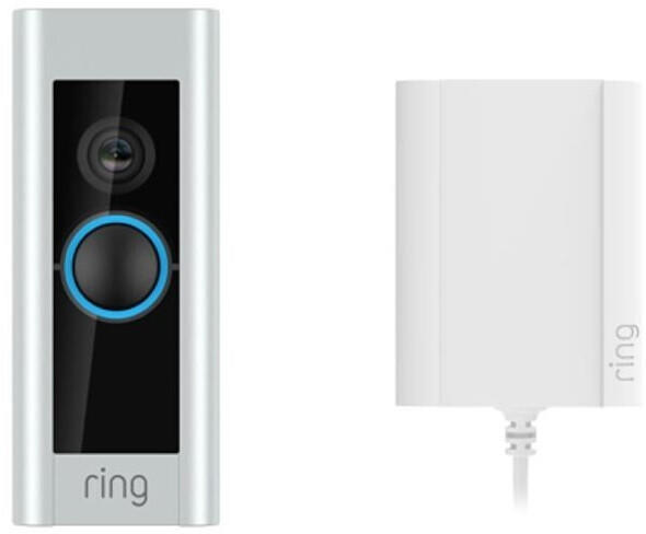 Ring Video Doorbell 2 + Plug-In Adapter (Set)
