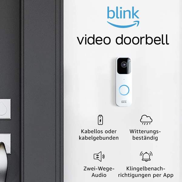 blink Video Doorbell weiß