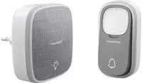 513133 Funkklingel Komplett-set Batterielos, Mit Namensschild - Thomson