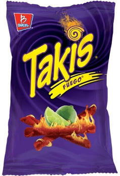 Barcel Takis Fuego Hot Chili Pepper & Lime (280,7g)