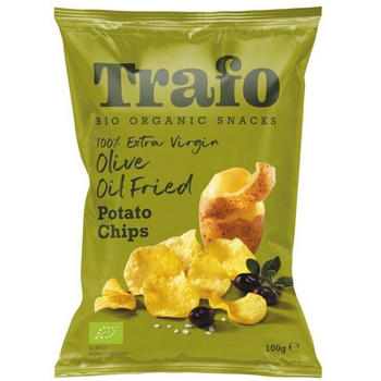 Trafo Kartoffelchips in Oliven&ouml;l frittiert Bio (100g)