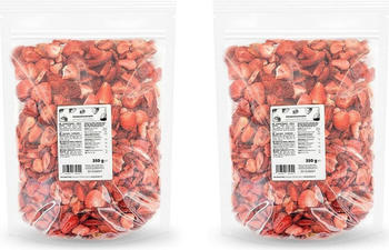 KoRo Gefriergetrocknete Erdbeerscheiben (2x350g)