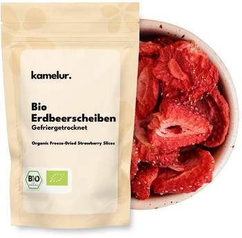 Kamelur Bio Erdbeeren gefriergetrocknet 250g