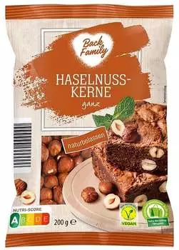 Back Family Haselnusskerne ganz