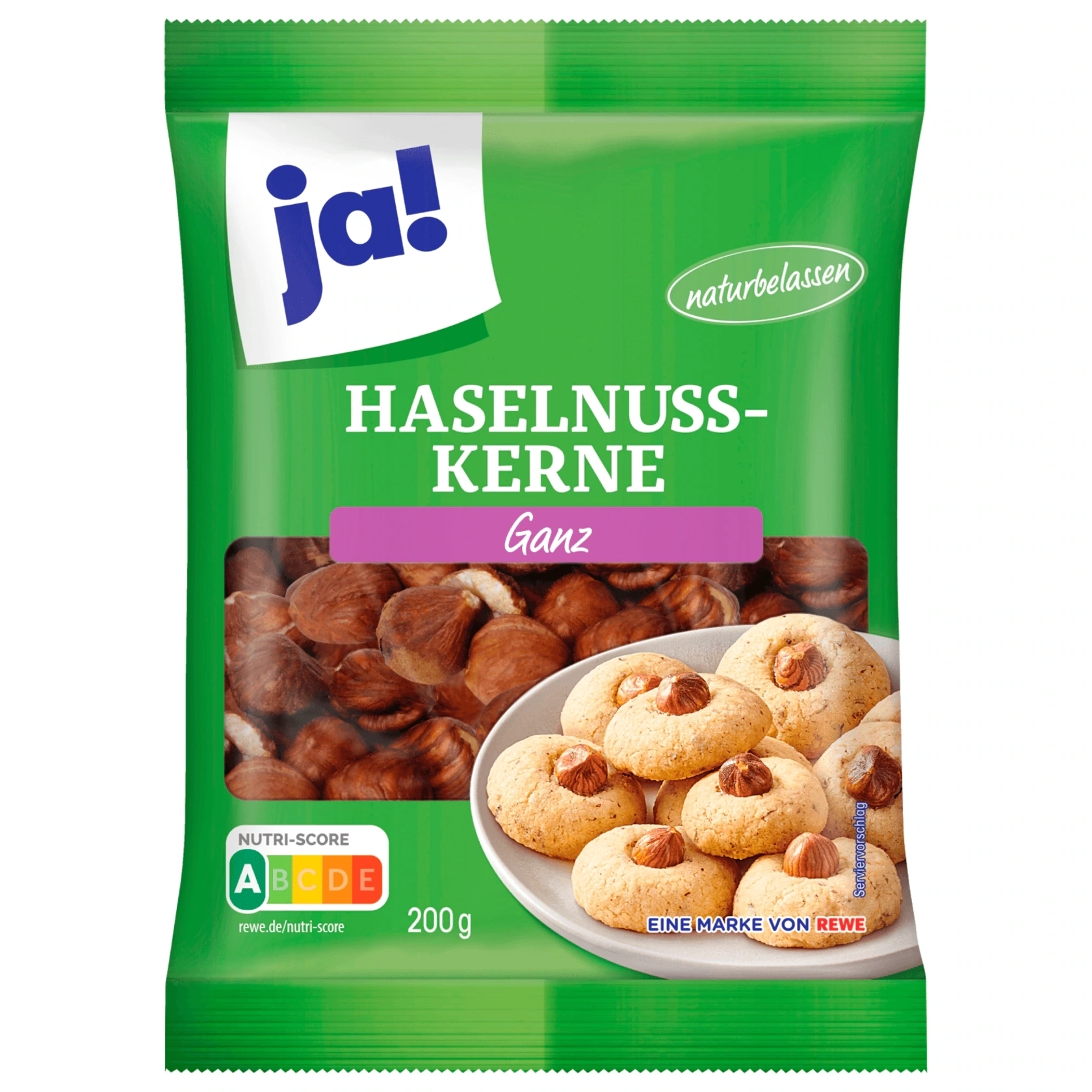 Ja! Haselnusskerne ganz