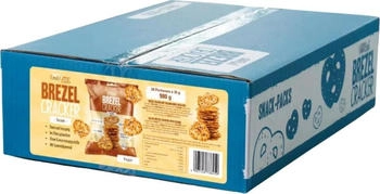 Hellma Knabberspa&szlig; Brezel Cracker Sesam 28x35g