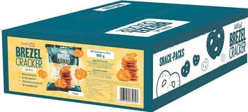 Hellma Knabberspa&szlig; Brezel Cracker gesalzen 28x35g