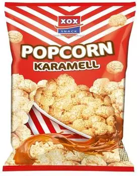 XOX Popcorn Karamell 200g