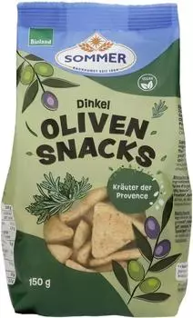 Sommer Dinkel Oliven-Snacks Kräuter der Provence Bio (4006182005129)