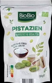 Bio Bio Pistazien ger&ouml;stet & gesalzen