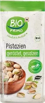 Bio Primo Pistazien ger&ouml;stet, gesalzen